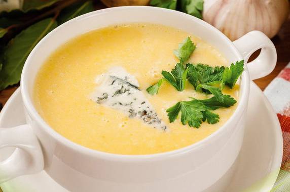 Рецепт приготовления сырного супа

