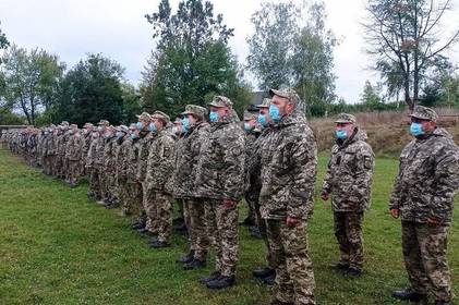 Вінницькі резервісти склали присягу на вірність українському народу 