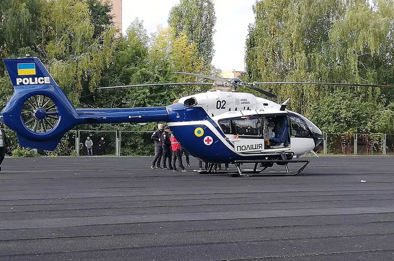 Вертольотом з Вінниці до Києва доставили донорське серце 