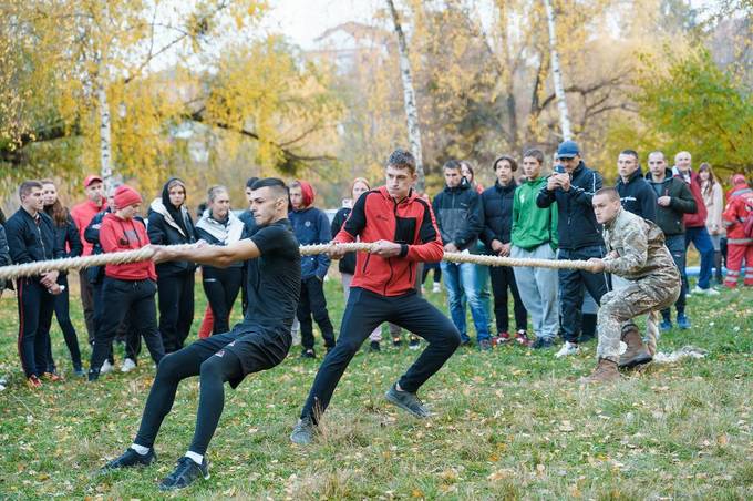 У Вінниці пройшли «Козацькі забави» серед студентів 