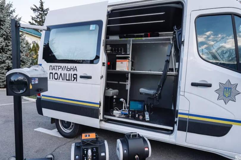 На Вінниччині патрульні використовуватимуть спеціалізовані автомобілі - мобільні діагностичні станції