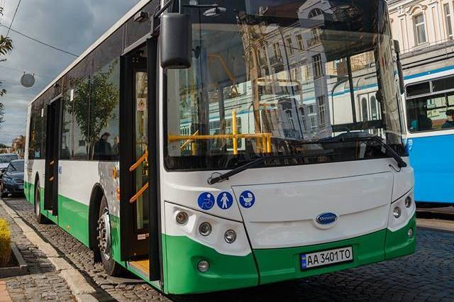 У Вінниці презентували електричний автобус