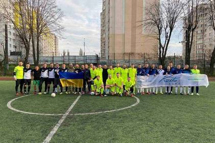 На благодійних футбольних матчах у Вінниці зібрали понад 30 тисяч гривень для ЗСУ