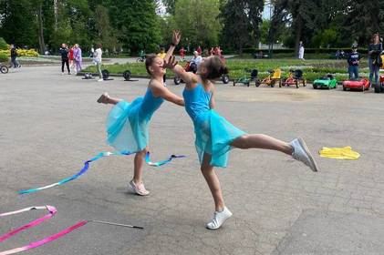 У Центральному парку ім. Леонтовича відбулась акція «Поверни дітей до спорту»