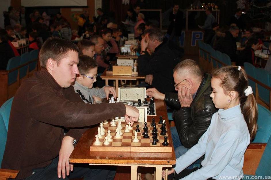 Цієї суботи у Вінниці відбудеться відкритий турнір з шахів, на якому діти зможуть позмагатися з дорослими