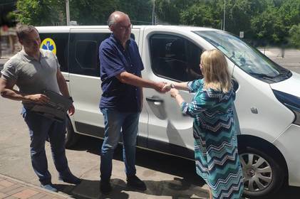 До Вінниці надійшов реанімобіль від бельгійських волонтерів – Сергій Моргунов