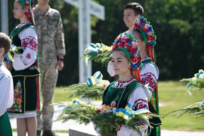 У Вінниці на Замковій горі відбулись урочистості до Дня Конституції