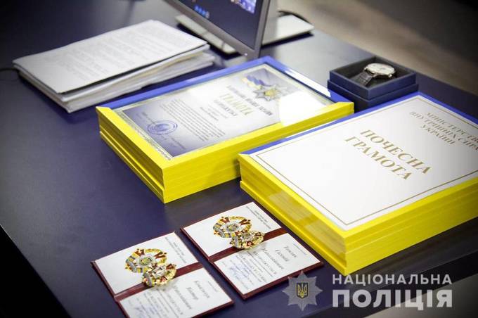 Поліцейські Вінниччини отримали відомчі нагороди та відзнаки за сумлінне виконання службових обов’язків 