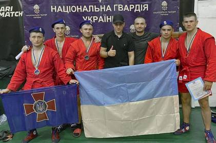 Вінницькі гвардійці привезли «золото» із Чемпіонату України з бойового самбо 