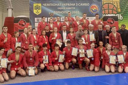 Вінницькі спортсмени вибороли «золото», «срібло» та «бронзу» на Чемпіонаті України з самбо