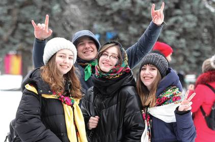 У Вінниці відбувся квест «Андріївські вечорниці» для молоді міста У Вінниці відбувся квест «Андріївські вечорниці» для молоді міста