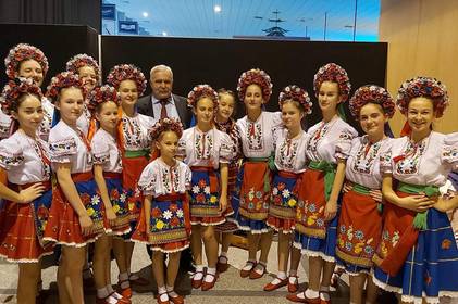 «Дякуємо Польщі»: ансамбль танцю «Радість» повернувся до Вінниці із туру подяки