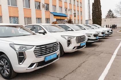 Для поліції Вінниччини закупили 21 нове авто, з них 6 – завдяки коштам Вінницької громади