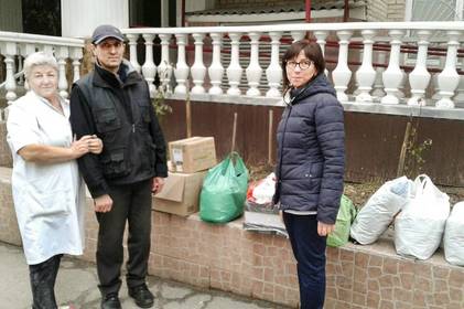 Асоціація органів самоорганізації населення Вінниці доправила черговий гуманітарний вантаж для військових
