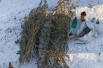 На Вінниччині затримали чоловіка, який зберігав на горищі більше кілограма конопель