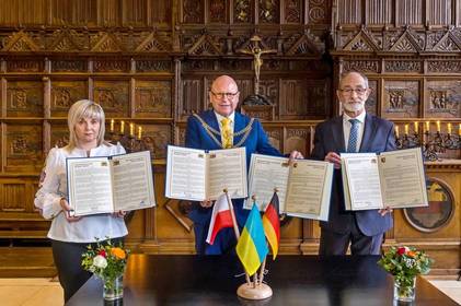 Вінниця підписала угоду про партнерство із німецьким містом Мюнстер