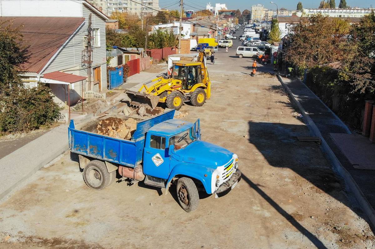 Триває капітальний ремонт вулиці Тімірязєва 