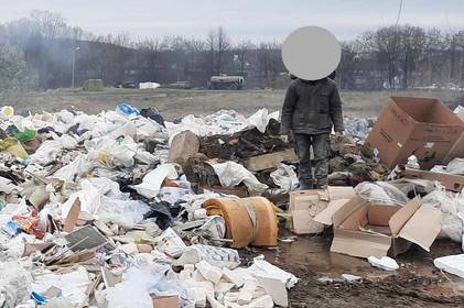 У Вінниці підприємство влаштувало незаконне сміттєзвалище (фото)