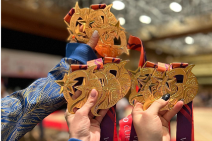 Першість на міжнародному турнірі «6th International Vegas Acro Cup» здобули акробатки з Вінниці