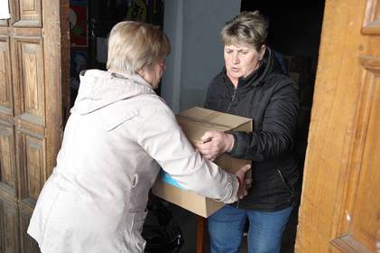 У Вінниці вдови ліквідаторів наслідків аварії на ЧАЕС отримують гуманітарну та матеріальну допомогу