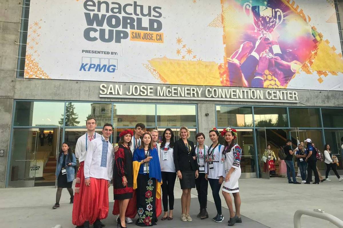 Студенти ВНТУ успішно виступили на Enactus World Cup у Кремнієвій долині