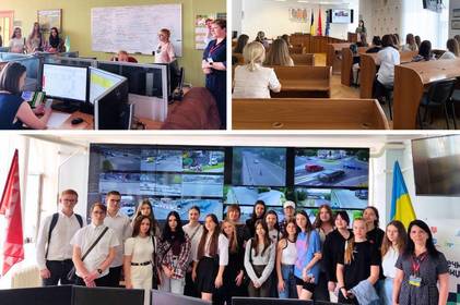 Вінницька міська рада запросила ліцеїстів на ознайомчу екскурсію