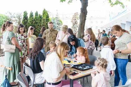 У Вінниці влаштували активне дозвілля для дітей військовослужбовців 