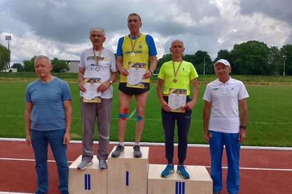 Спортсмени з Вінниці вибороли 7 медалей на Всеукраїнських іграх ветеранів фізкультури і спорту