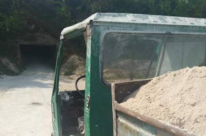 На Вінниччині виявили ймовірне місце незаконного видобування копалин На Вінниччині виявили ймовірне місце незаконного видобування копалин