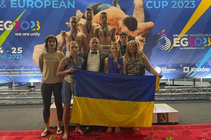 Спортсмени з Вінниці здобули золоті, срібні та бронзові медалі на Кубку Європи з сумо