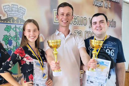 Вінничани Катерина Скакун та Дмитро Щербина стали срібними призерами чемпіонату України з шахів