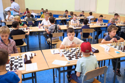У Вінниці вперше проходить дитячий шаховий турнір для шахістів до 8 років