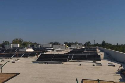 У Вінниці компанія “Аврора”  закінчила першу чергу будівництва потужної сонячної електростанції