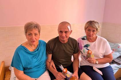 Представники Терцентру відвідали поранених військових, які перебувають на лікуванні у Вінниці