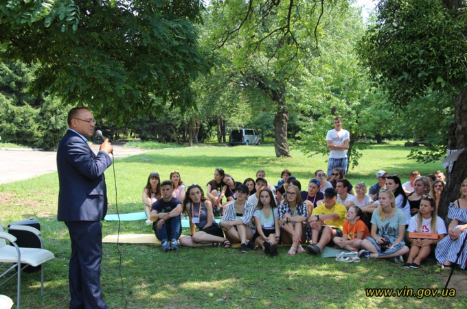 На Вінниччині відбувся щорічний обласний молодіжний табір-форум