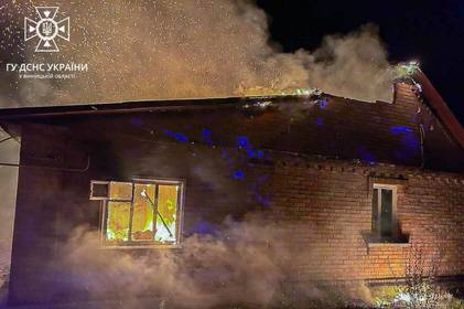 На Вінниччині під час пожежі загинув 79-річний чоловік