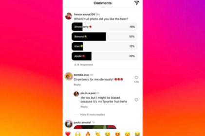 В Instagram з’явиться можливість проводити опитування в коментарях