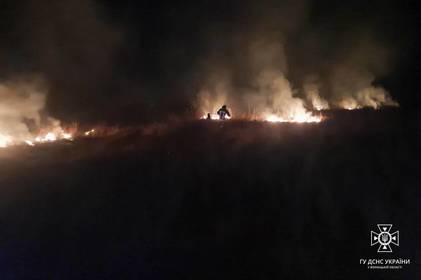 На Вінниччині за добу необережність з вогнем спричинила 7 пожеж