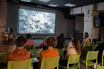 День зеленого кіно у Вінниці: школярі міста долучились до заходу, присвяченого екологічним проблемам