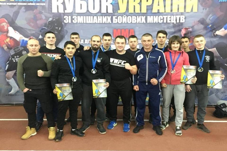 Вінничани здобули Кубок України зі змішаних бойових мистецтв