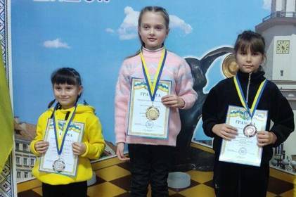 Вінничанка стала дворазовою чемпіонкою України з шашок