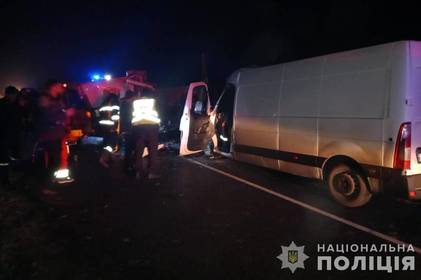 На Вінниччині в аварії постраждав 63-річний водій мікроавтобуса