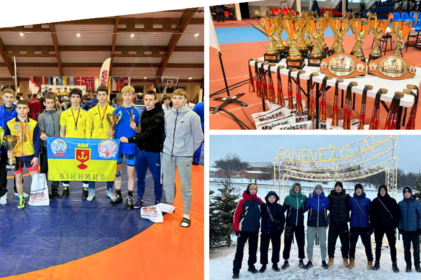 Вінницькі спортсмени успішно дебютували на турнірі «Panevezys Open 2023» з греко-римської боротьби у Литві: результати
