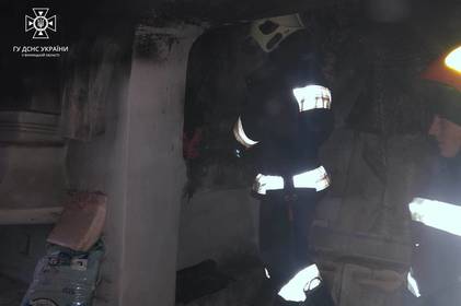 На Вінниччині на Різдво під час пожежі в будинку загинув чоловік