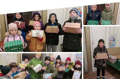 Дітям з Слов'янська передали подарунки, які були приурочені до різдвяно-новорічних свят