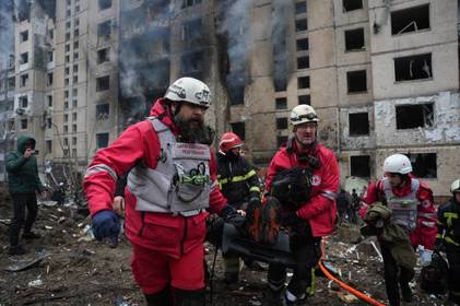 Що відомо про наслідки ракетного обстрілу Києва та Харкова: ДСНС оприлюднили інформацію та фото