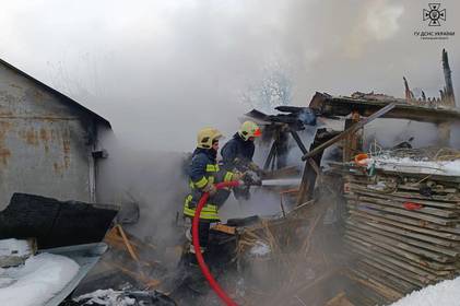 Необережне поводження з вогнем призвело до пожежі на Вінниччині