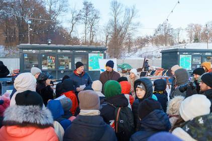 Зимові перегони на тюбах: МКГШ спільно з міською радою організували незабутній захід для дітей пільгових категорій