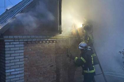 У Вінниці погасили пожежу в господарчій будівлі: деталі
