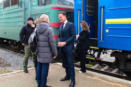 Скільки дипломатичних делегацій відвідали Україну залізницею: візит премʼєр-міністра Нідерландів